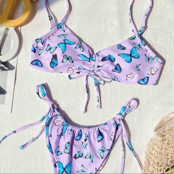 Butterfly 2-Piece Swimwear - Picture 4 of 6
